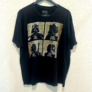 Star Wars Darth Vader mug shot tee 2 XL